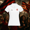 Camisa Polo Feminina - Flamengo Libertadores