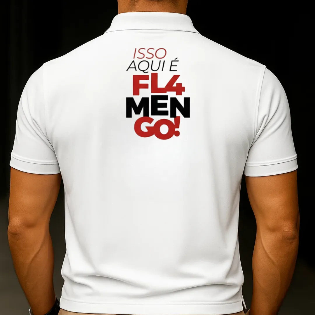 Camisa Polo Flamengo Tetra 2025 – Edição Limitada