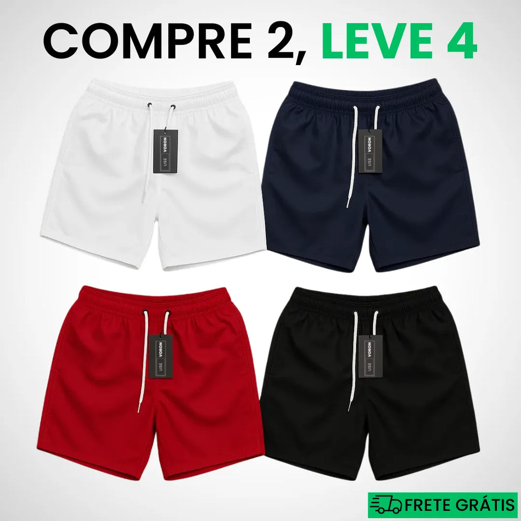 Kit 4 Shorts Premium Fit (COMPRE 2 LEVE 4)