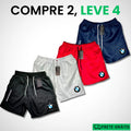 Kit 4 Shorts BMW Premium Fit (COMPRE 2 LEVE 4)