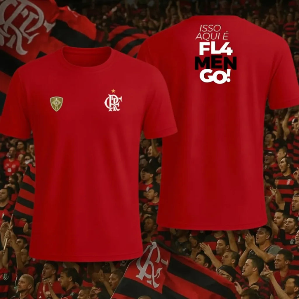 Camiseta Flamengo Tetra 2025 – Edição Limitada