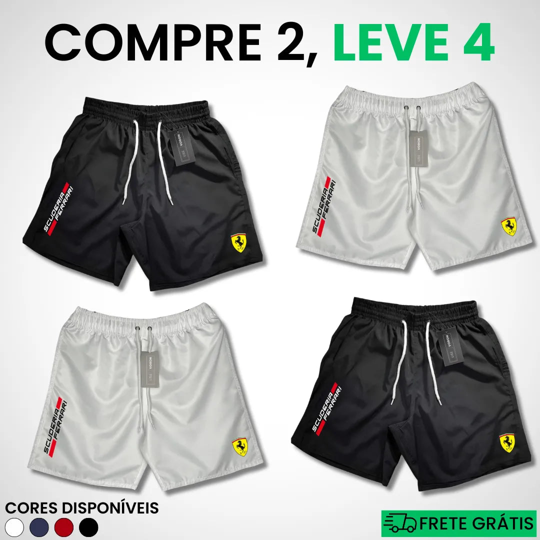 Kit 4 Shorts SF Premium Fit (COMPRE 2 LEVE 4)