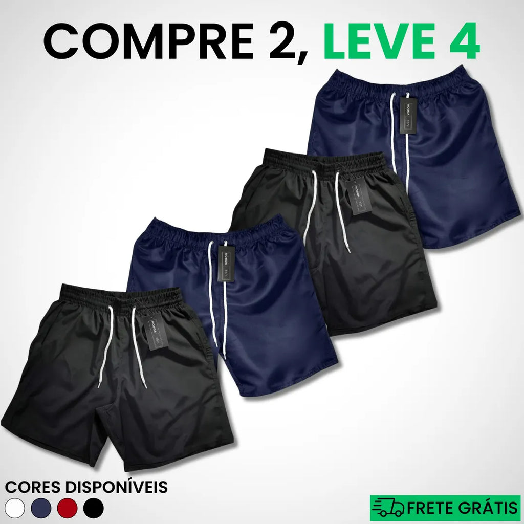 Kit 4 Shorts Premium Fit (COMPRE 2 LEVE 4)