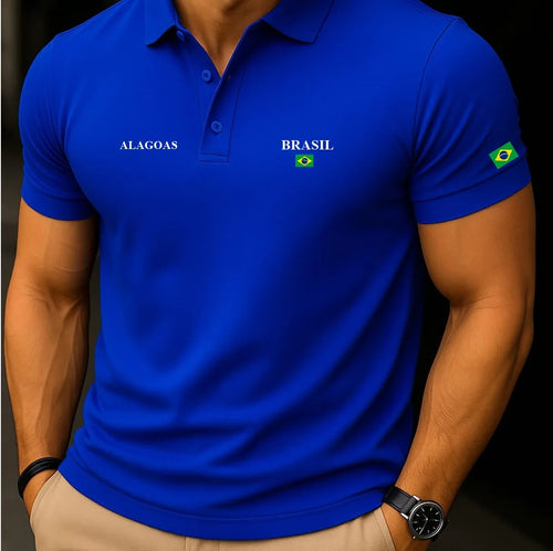 Camisa Polo Brasil - Alagoas™