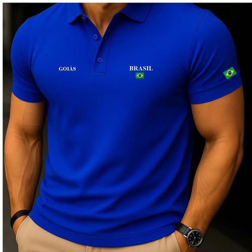 Camisa Polo Brasil - Goiás™