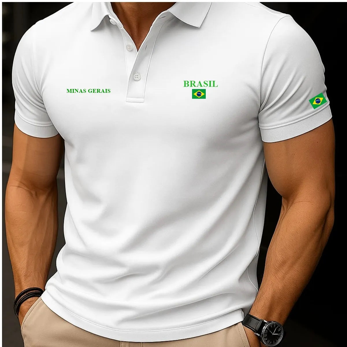 Camisa Polo Brasil - Minas Gerais™