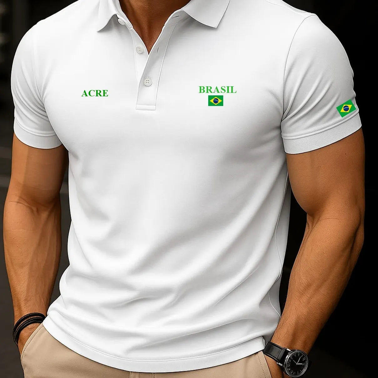 Camisa Polo Brasil - Acre™