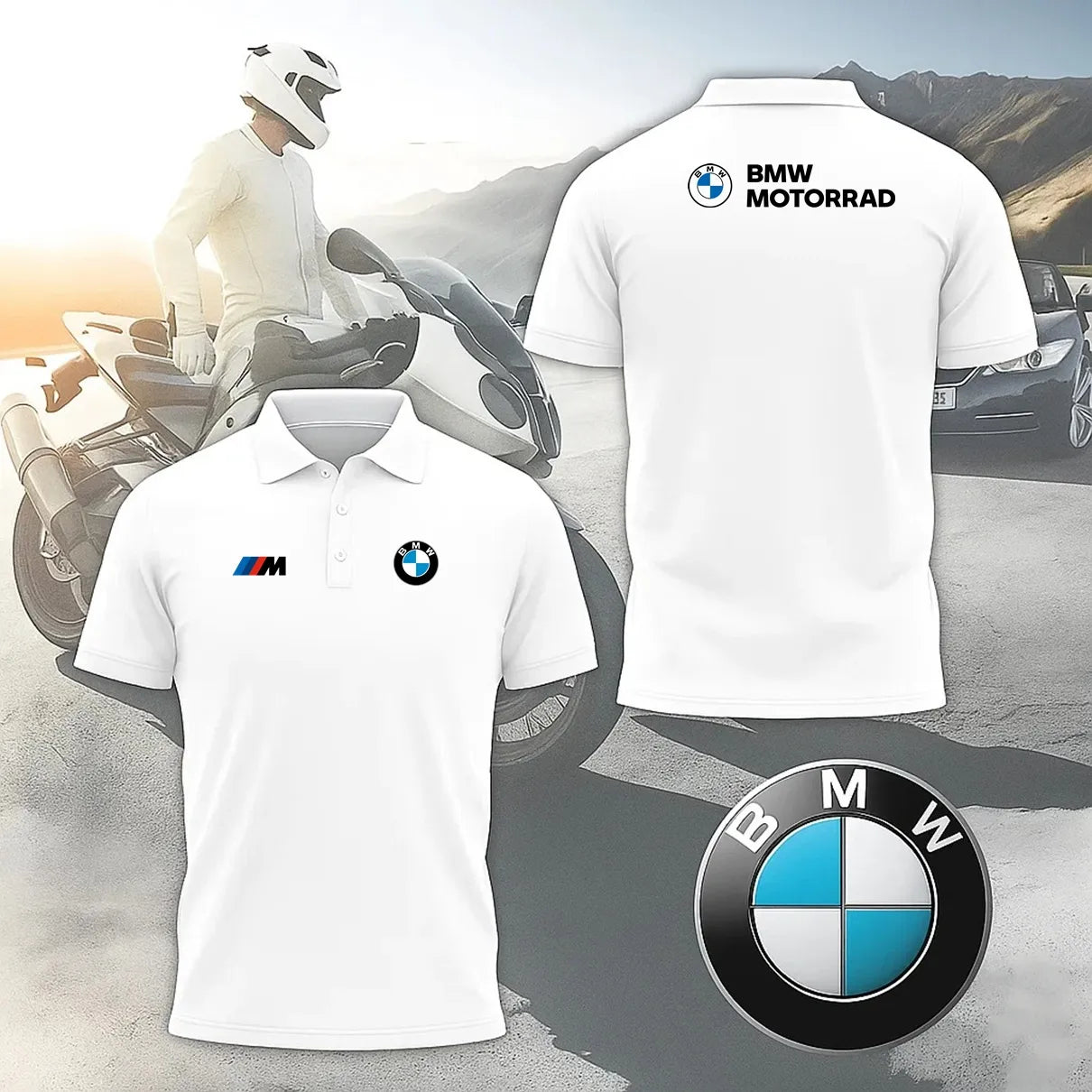 Camisa Polo BMW Motorrad