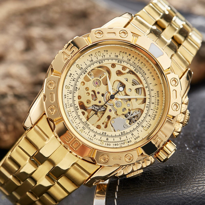 Relógio Mecânico Masculino Goldest