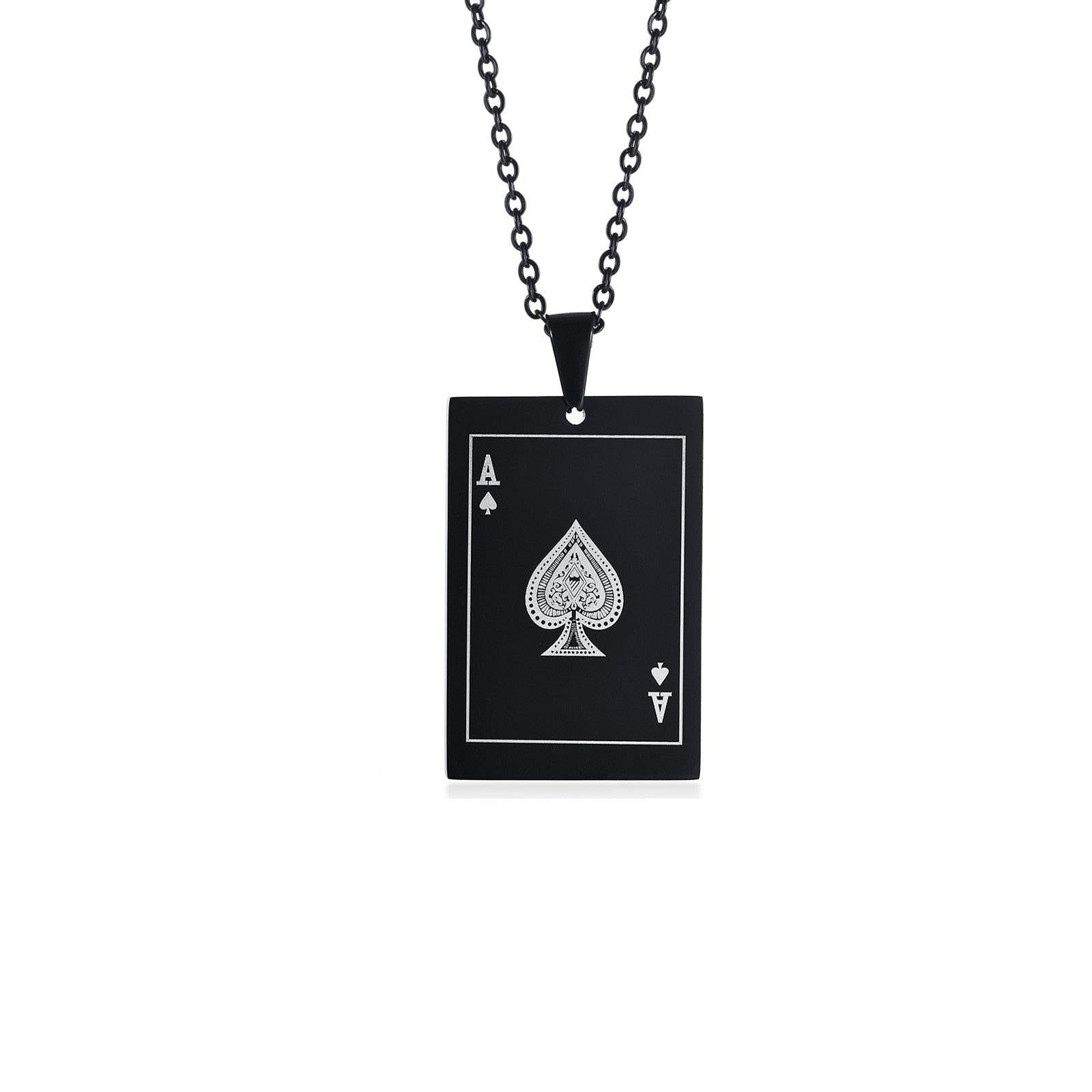 Colar Masculino Baralho