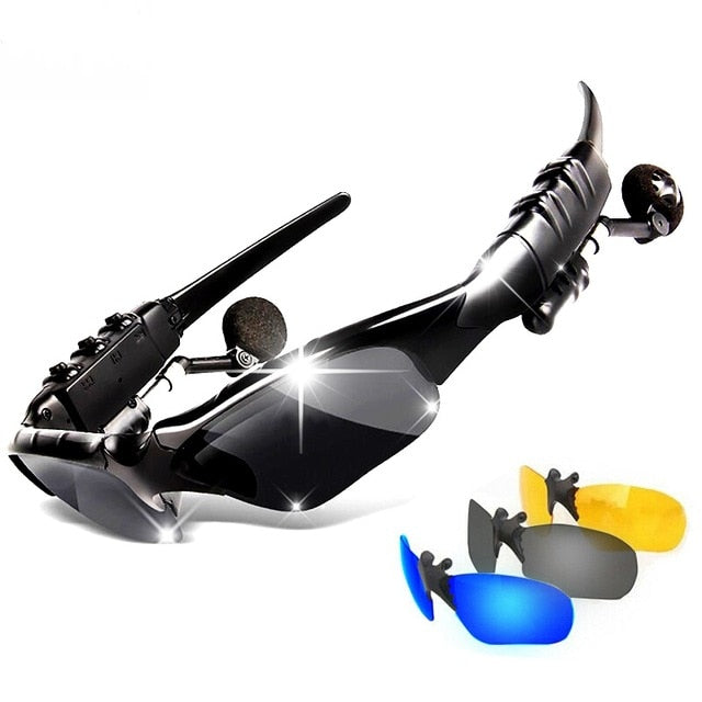 Óculos Inteligente Goldest com Fone de Ouvido e Bluetooth 5.0