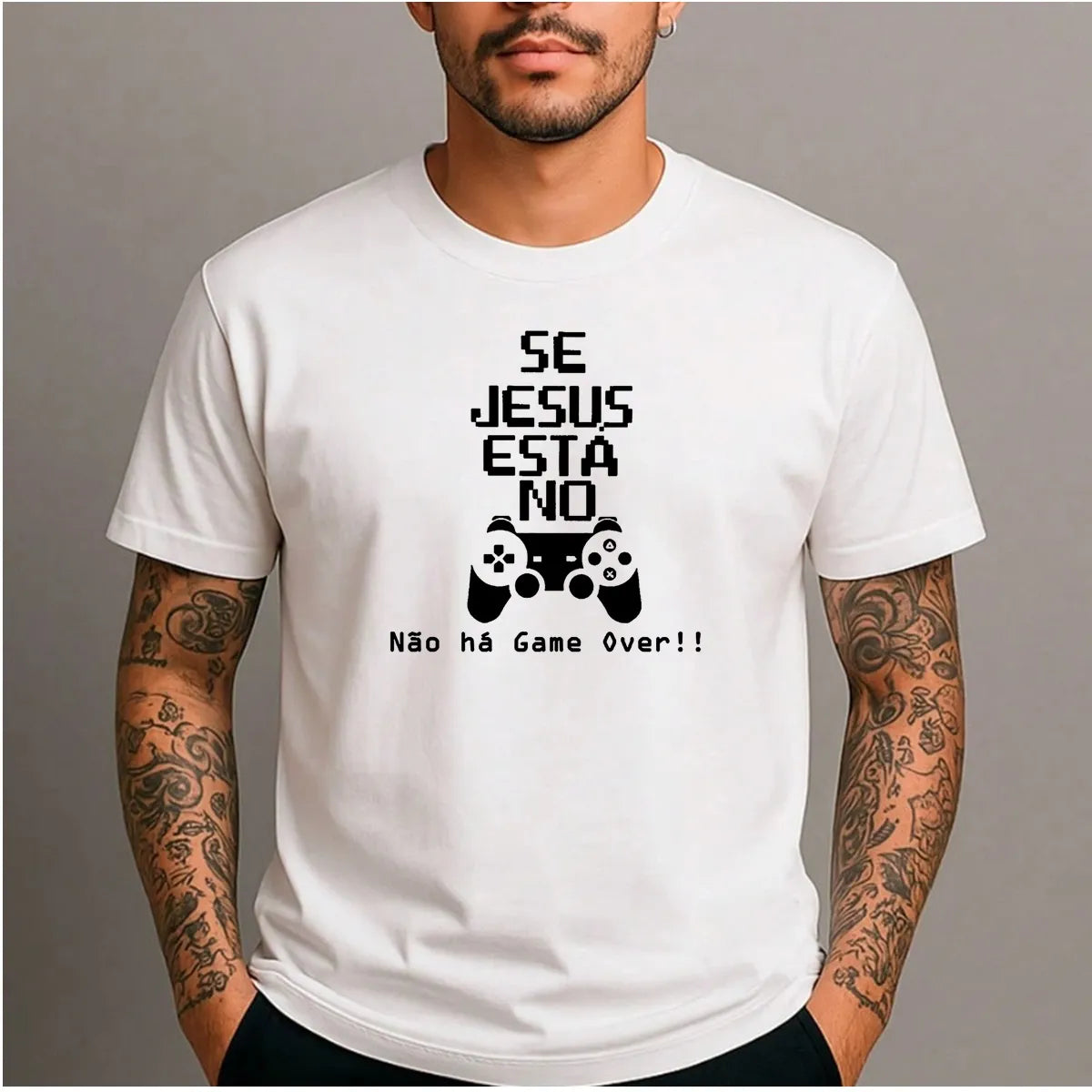 Camiseta Sem Game Over