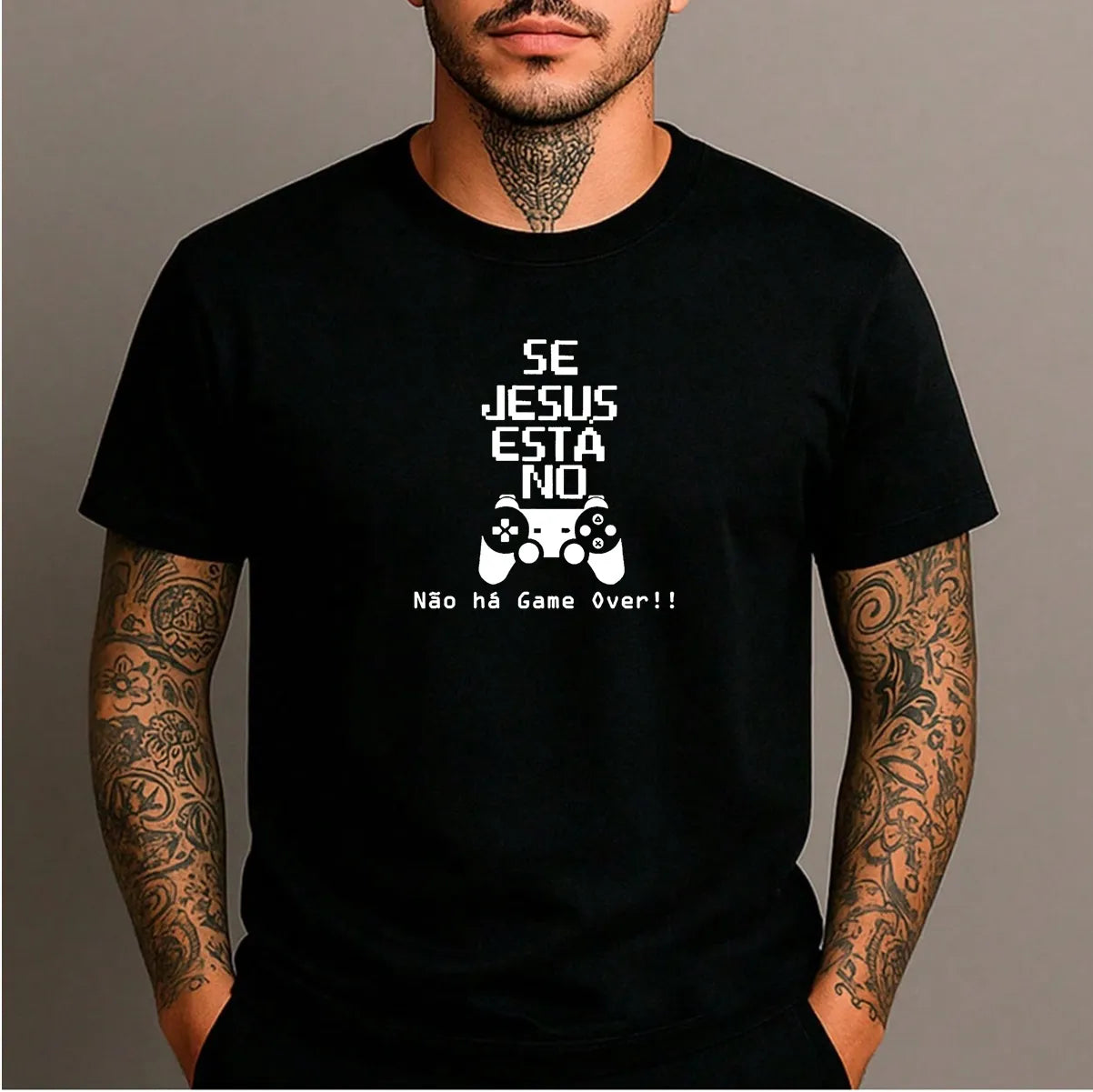 Camiseta Sem Game Over