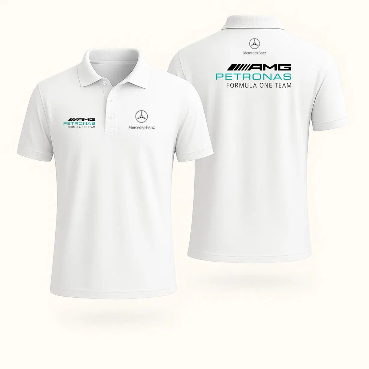 Camisa Polo Mercedes - AMG Petronas Clean