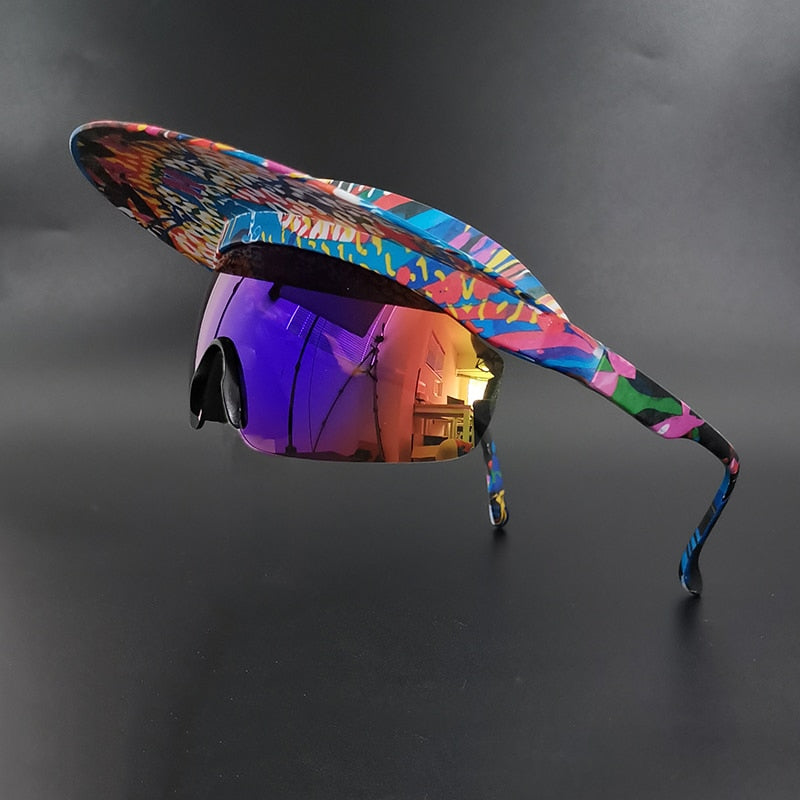 Óculos e Viseira Esportivo 2 em 1