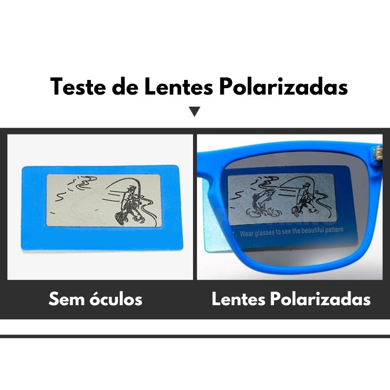 Óculos de Sol Polarizado com Brinde
