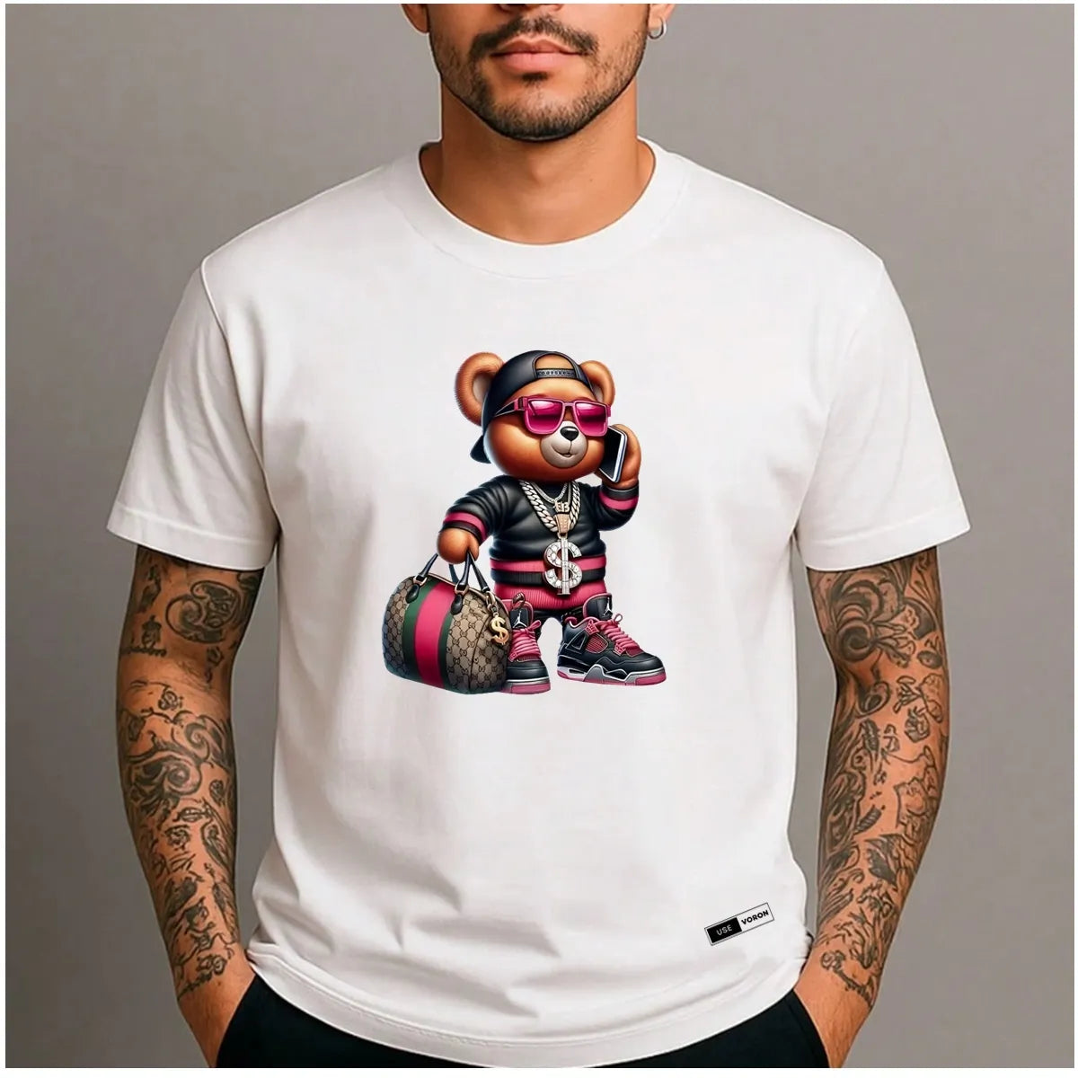 Camiseta Urso Chefe