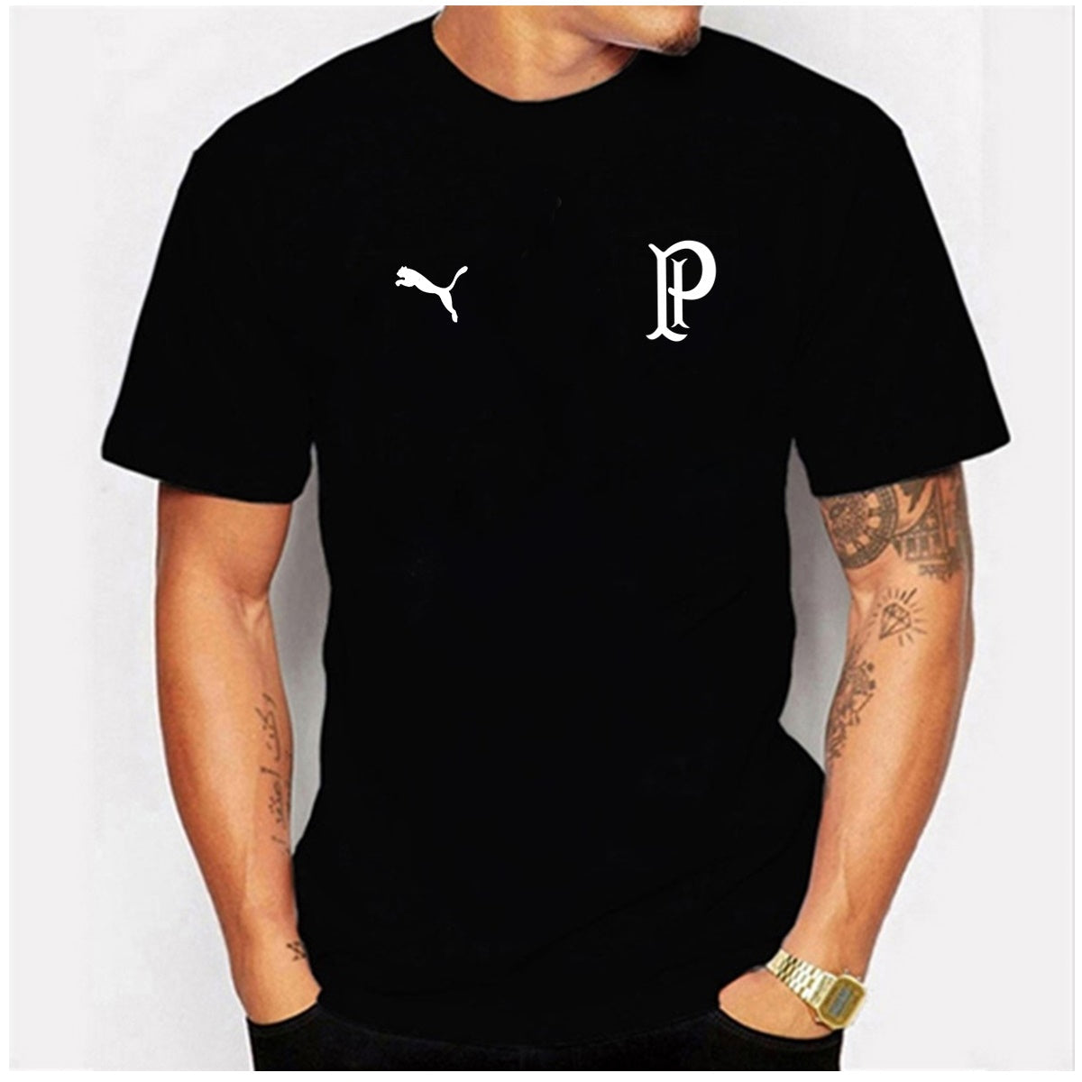 Camiseta Palmeiras Retrô - Malha Fria