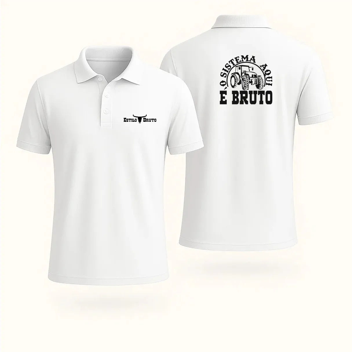 Camisa Polo Estilo Bruto