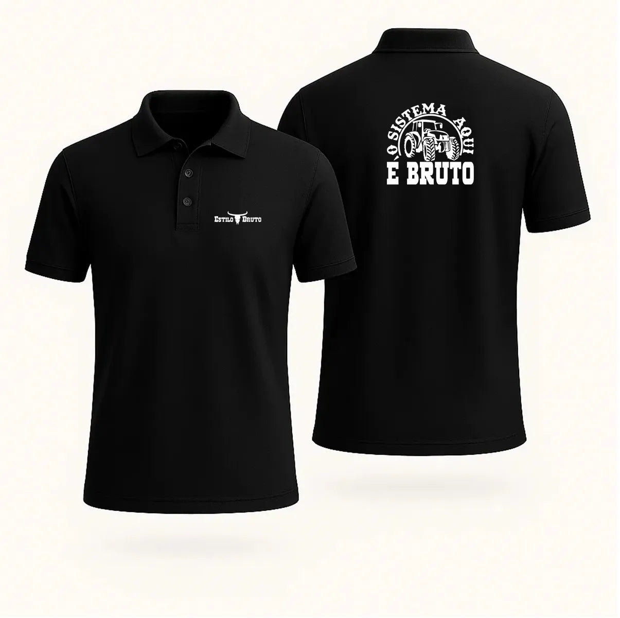 Camisa Polo Estilo Bruto