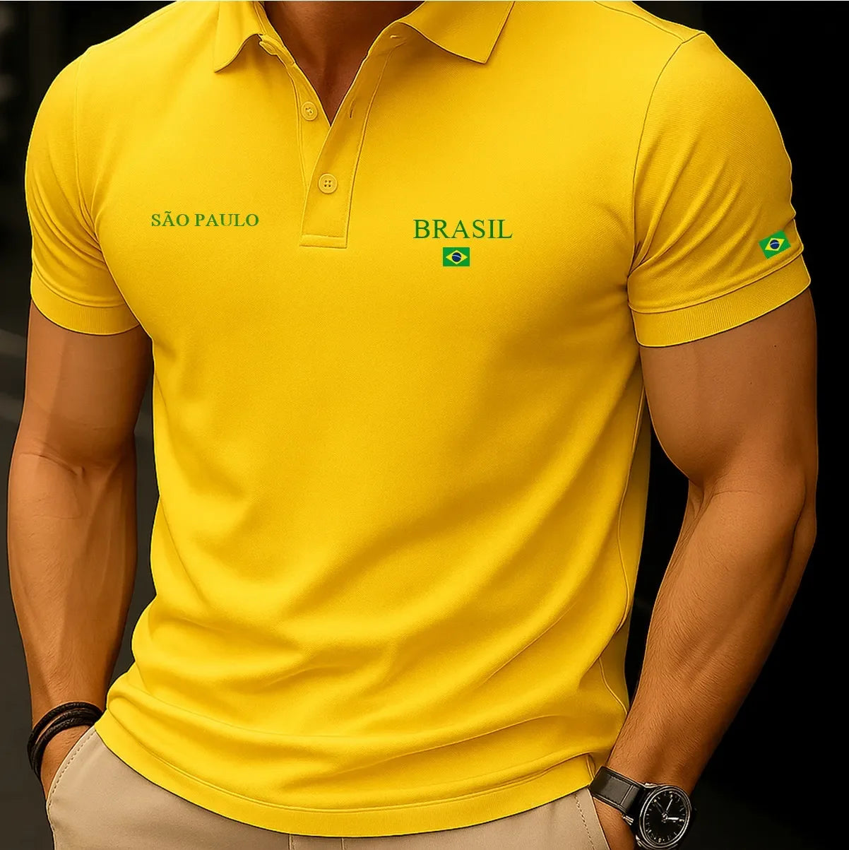 Camisa Polo Brasil - São Paulo™