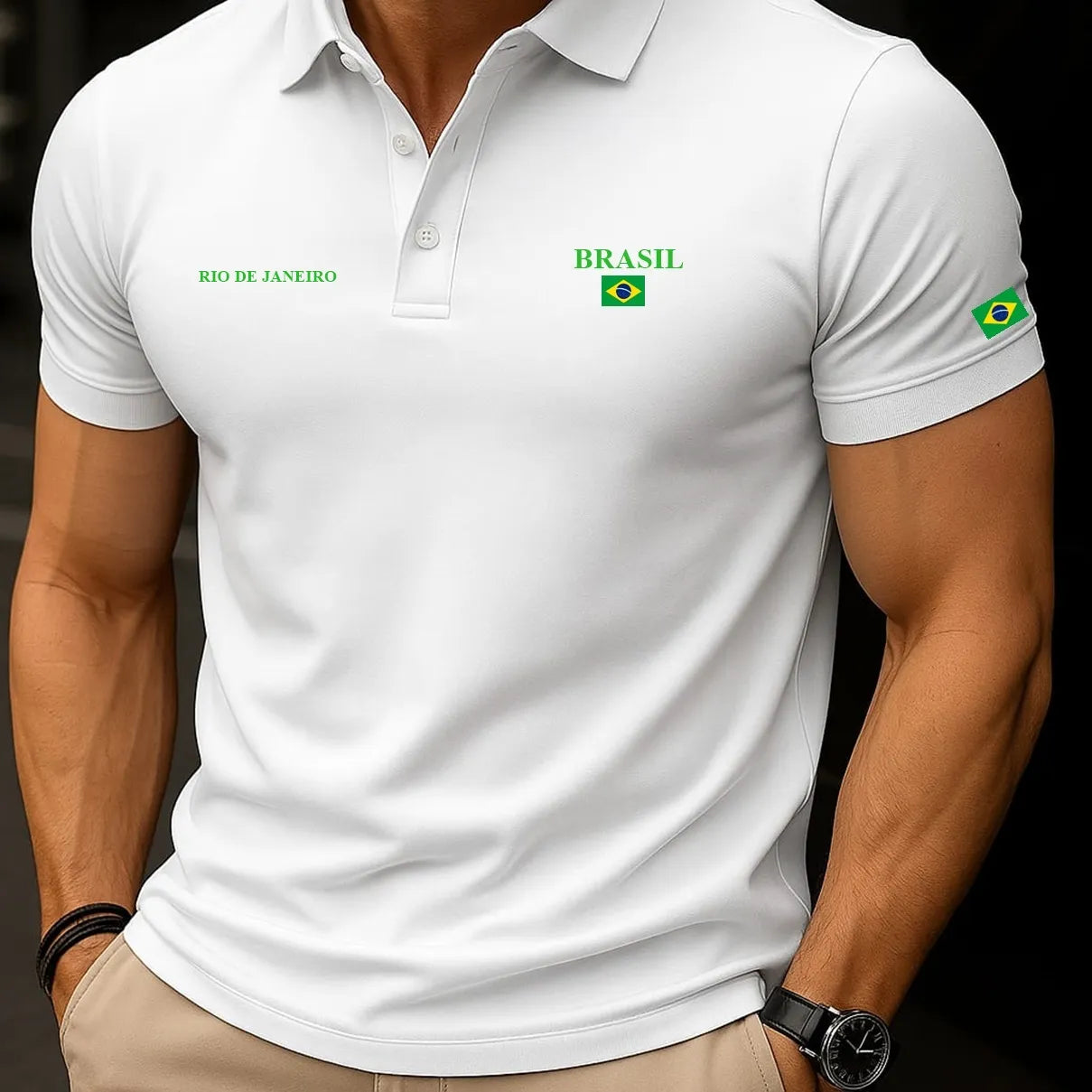 Camisa Polo Brasil - Rio de Janeiro™